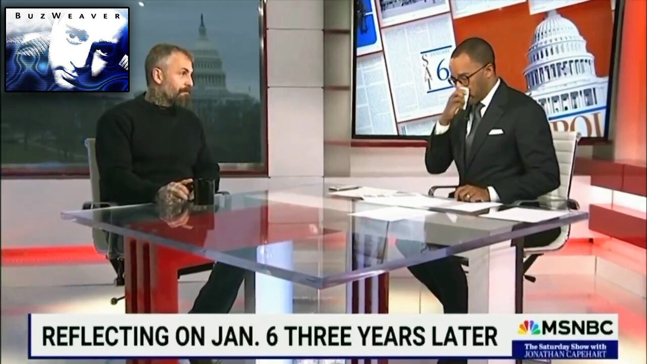 MSNBC News Anchor Awkwardly Breaks Down In Pandering Tears Over Jan 6th Anniversary