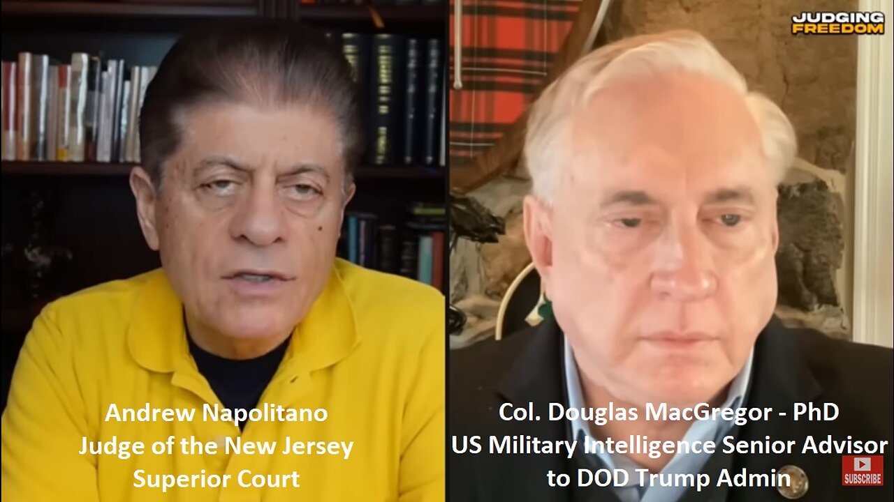 Col Doug Macgregor w/Judge: Woke NATO in Former Ukraine Kicking the Damn Buckets Update 1.10.23