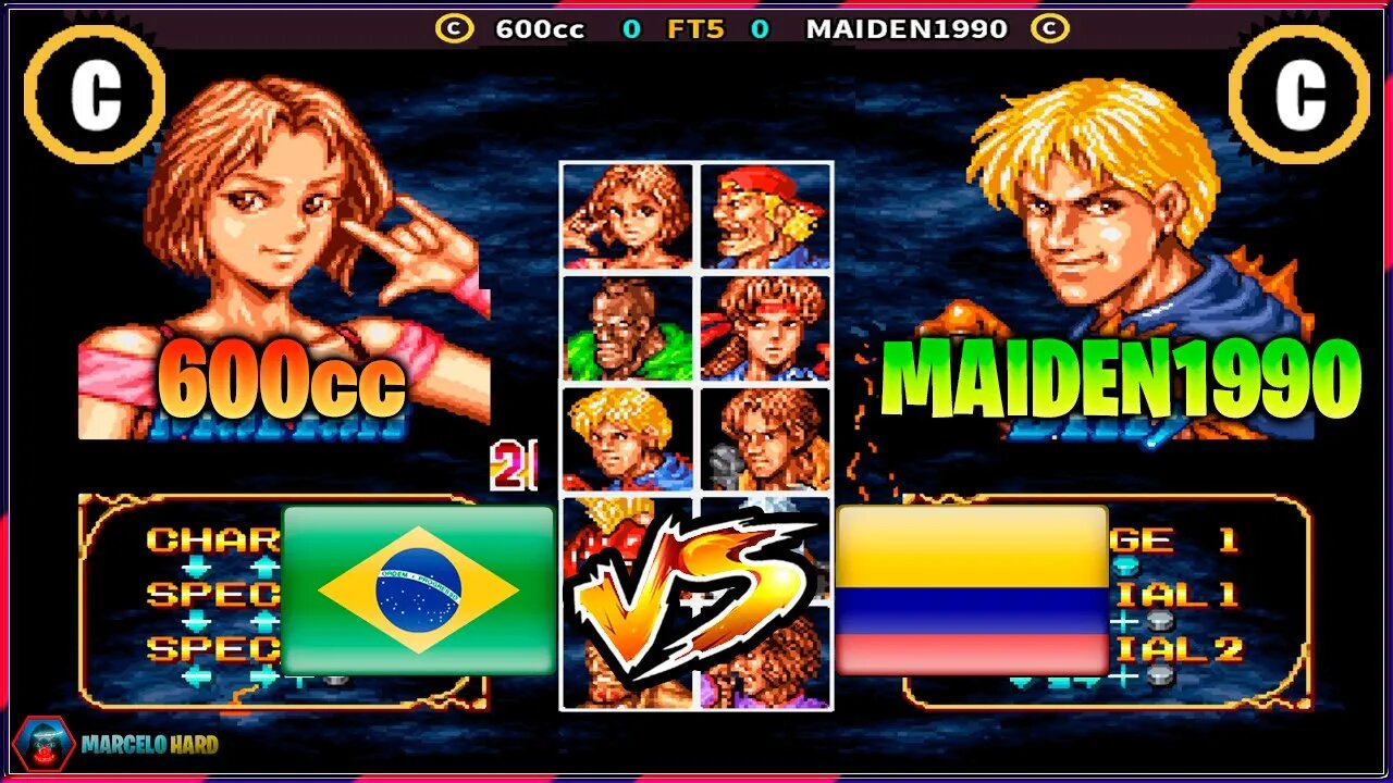 Double Dragon (600cc Vs. MAIDEN1990) [Brazil Vs. Colombia]