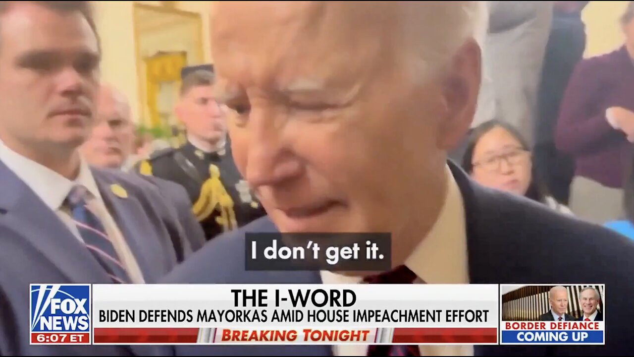 Biden Finally ADMITS the Border is in Crisis