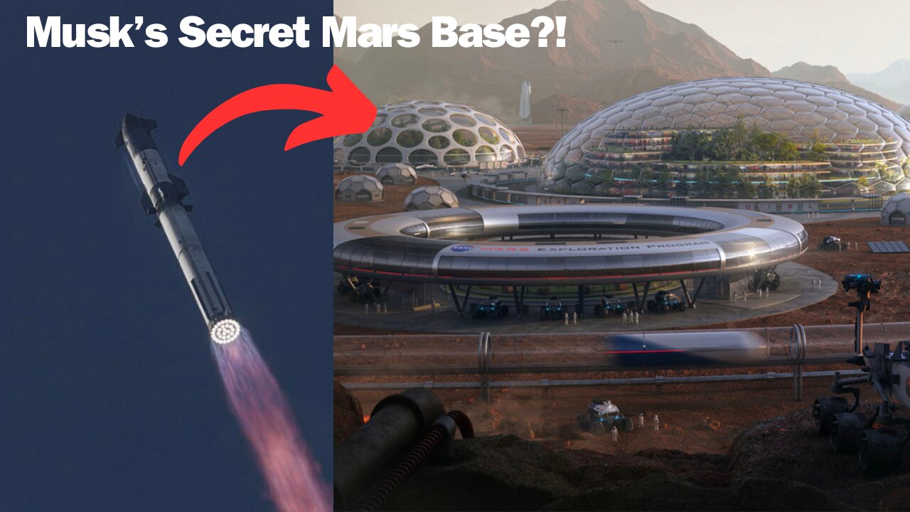 ELON'S SECRET MARS BASE REVEALED! 🌌 Inside SpaceX's Unbelievable Plan for Martian Colonisation!