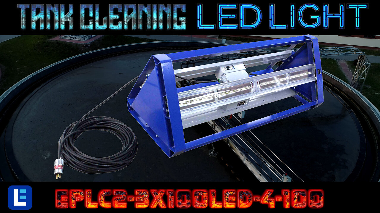 4ft Explosion Proof Portable LED Flood Light System