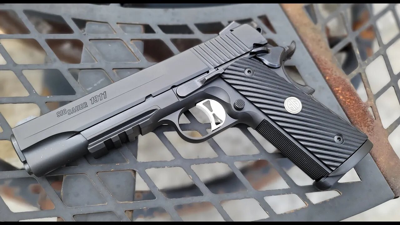 SIG 1911 TACOPS 10mm. A Perfect 10 out of the box!