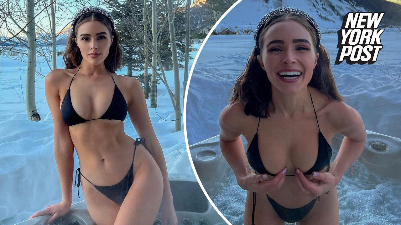 Christian McCaffrey reacts to Olivia Culpo's cheeky bikini photos