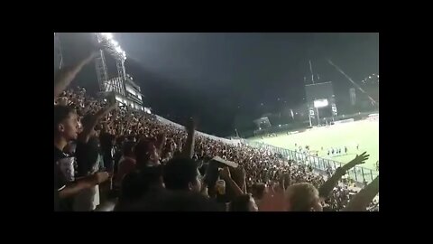 Torcida do Vasco cantando bastante antes do jogo começar - Vasco x Nova Iguaçu