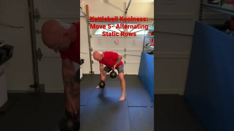 Kettlebell Koolness: Move 5 - Alternating Static Row. @Master Phil