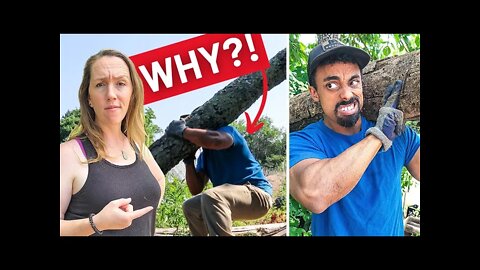 CRAZY 🤪 | WHY is he doing THIS on our Homestead