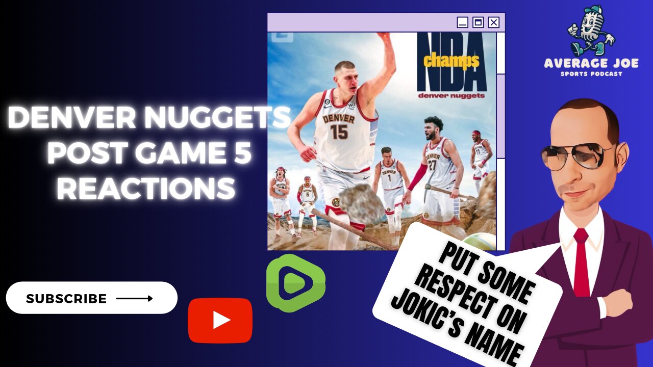 Nuggets are 2023 NBA CHAMPIONS: POSTGAME 5 reactions NBA FINALS