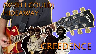 Como tocar (WISH I COULD) HIDEAWAY (Creedence Clearwater Revival) - Aula completa + PDF
