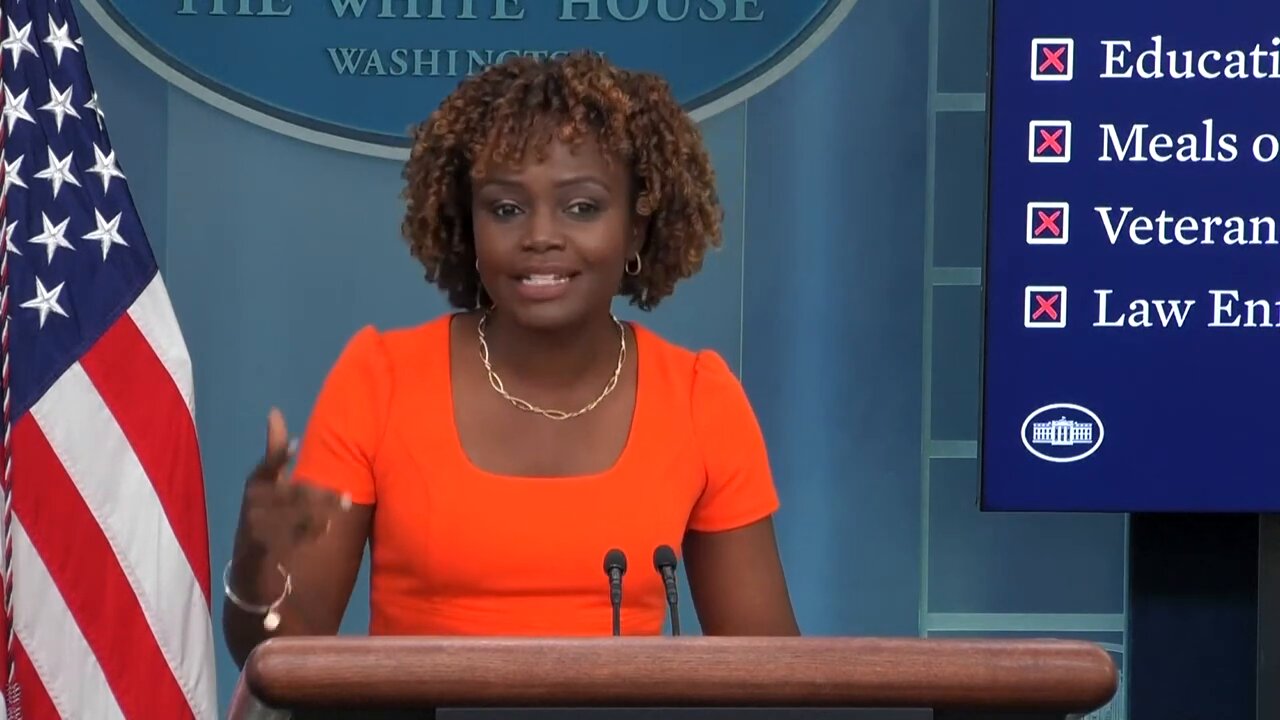 Karine Jean-Pierre holds White House briefing as debt ceiling deadline draws closer - May 24, 2023