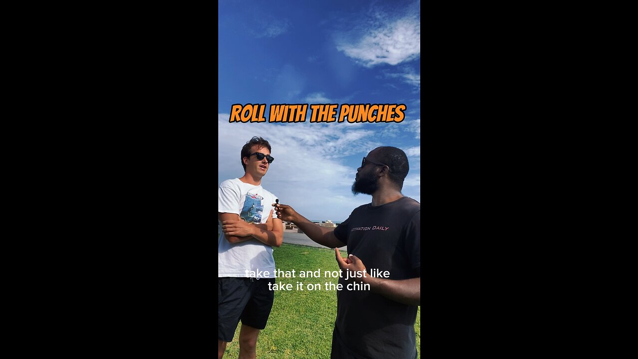 Roll With The Punches #dayodman #life #rolling #eeyayyahh #motivation
