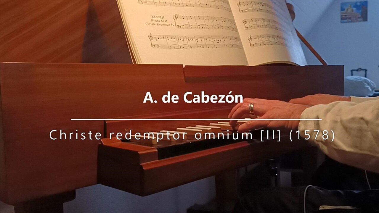 A. de Cabezón: Himno de navidad (1578)