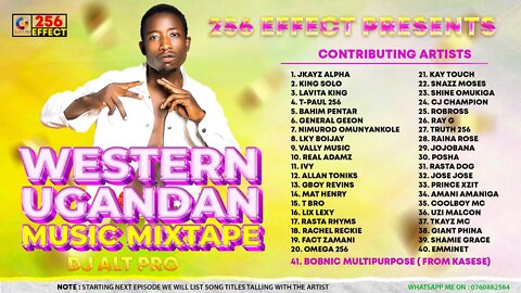 WESTERN UGANDA MUSIC MIXTAPE BY DJ ALT PRO AFRICAS FINEST