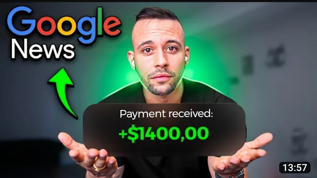 Earn $1400 PER DAY from Google News (FREE) - How to COPY-PASTE and Make Money from Google 2023