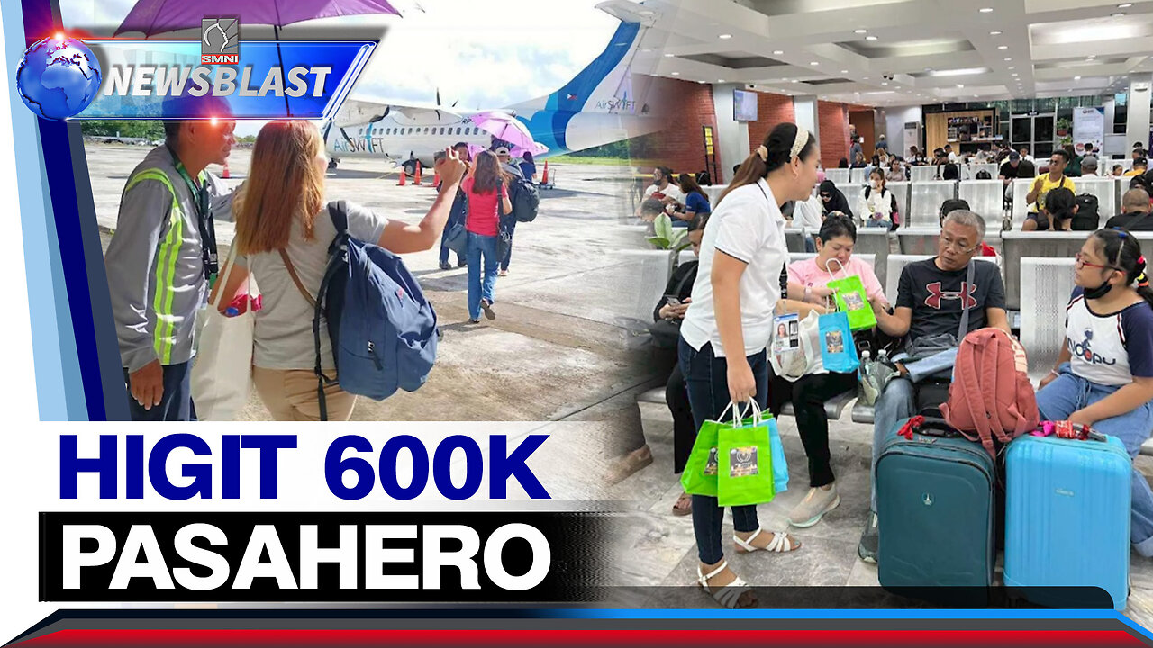 Higit 600-k pasahero, dumagsa sa 42 paliparan simula BSKE at Undas ayon sa CAAP
