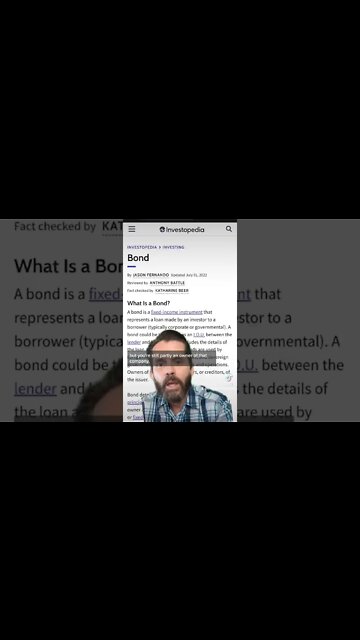 What are stocks and bonds? Financial Literacy.