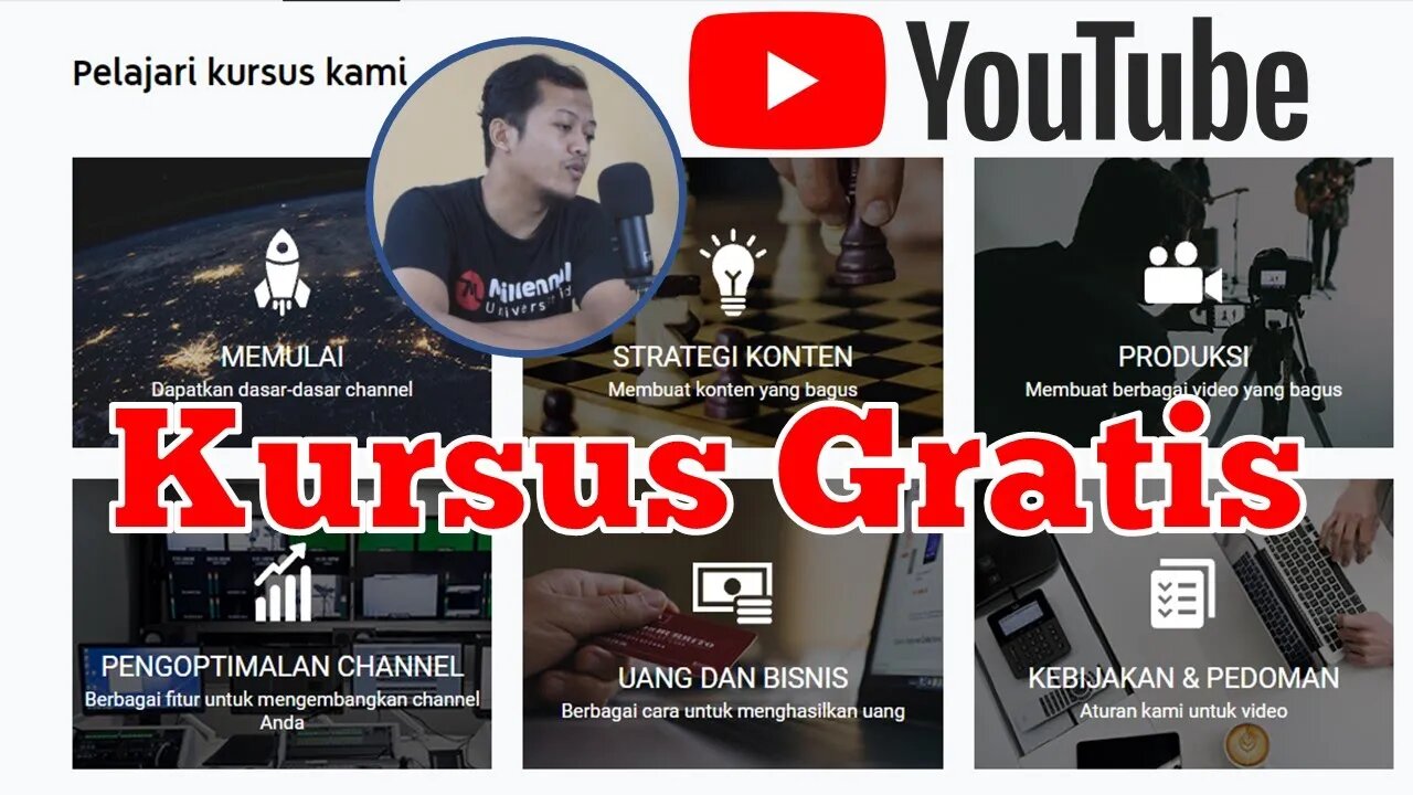 Yuk Ikutan Kursus YouTube Gratis, Akademi Kreator YouTube