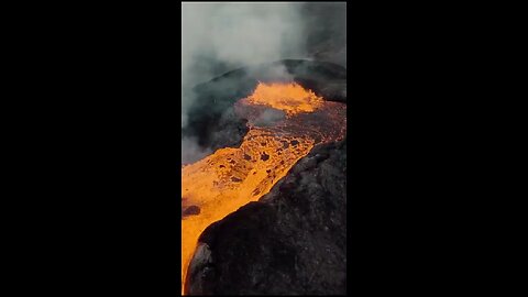 VOLCANOES ERUPTION SCENE