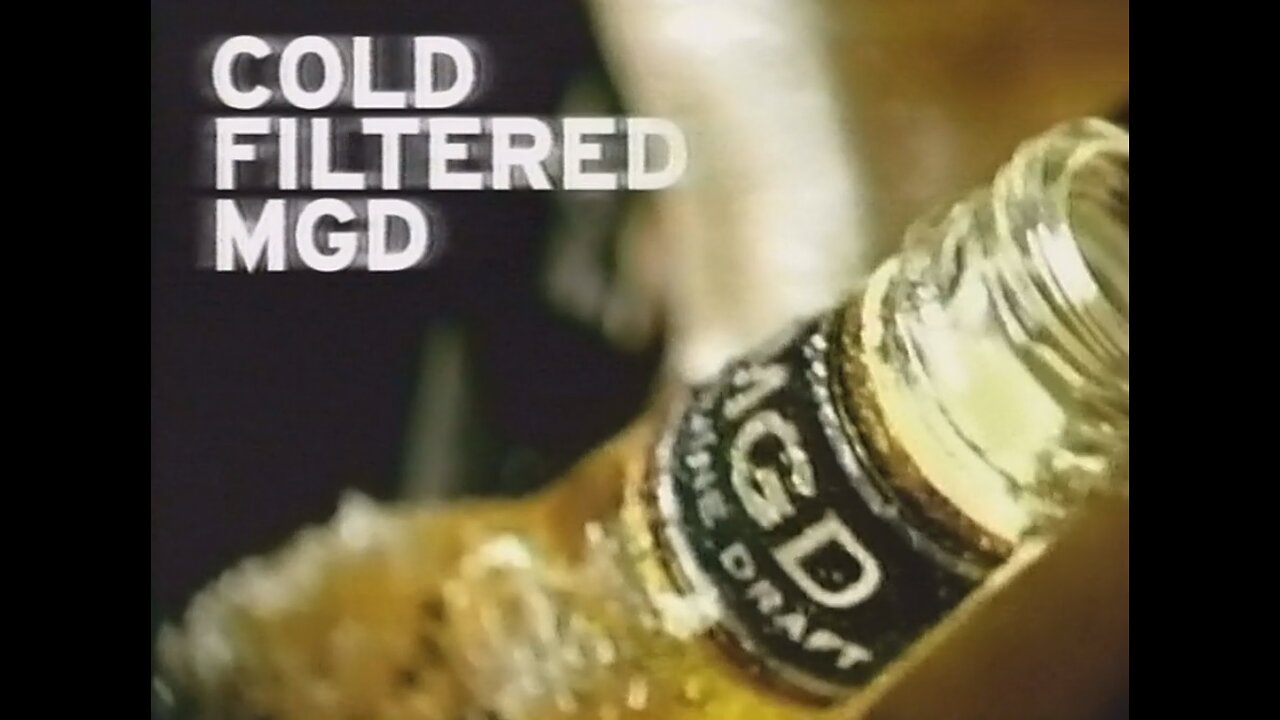 MGD - Miller Genuine Draft 2001 Stop the Rock TV Ad