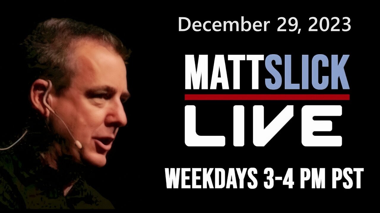 Matt Slick Live, 12/29/2023