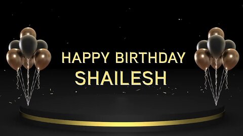 Wish you a very Happy Birthday Shailesh