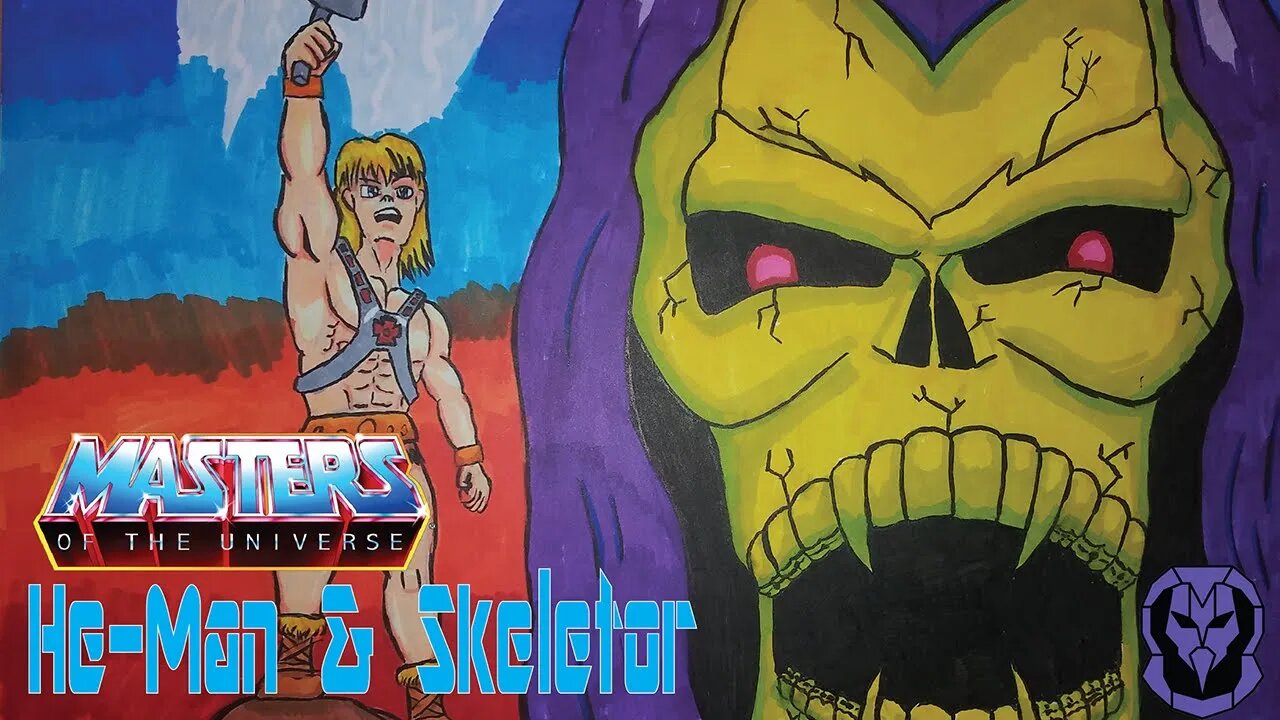 Mattel Masters of the Universe Origins He Man & Skeletor