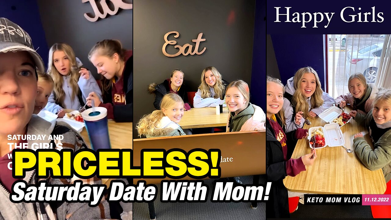 Priceless Moments With Kids! It's Saturday Mom Date! | KetoMOM Vlog