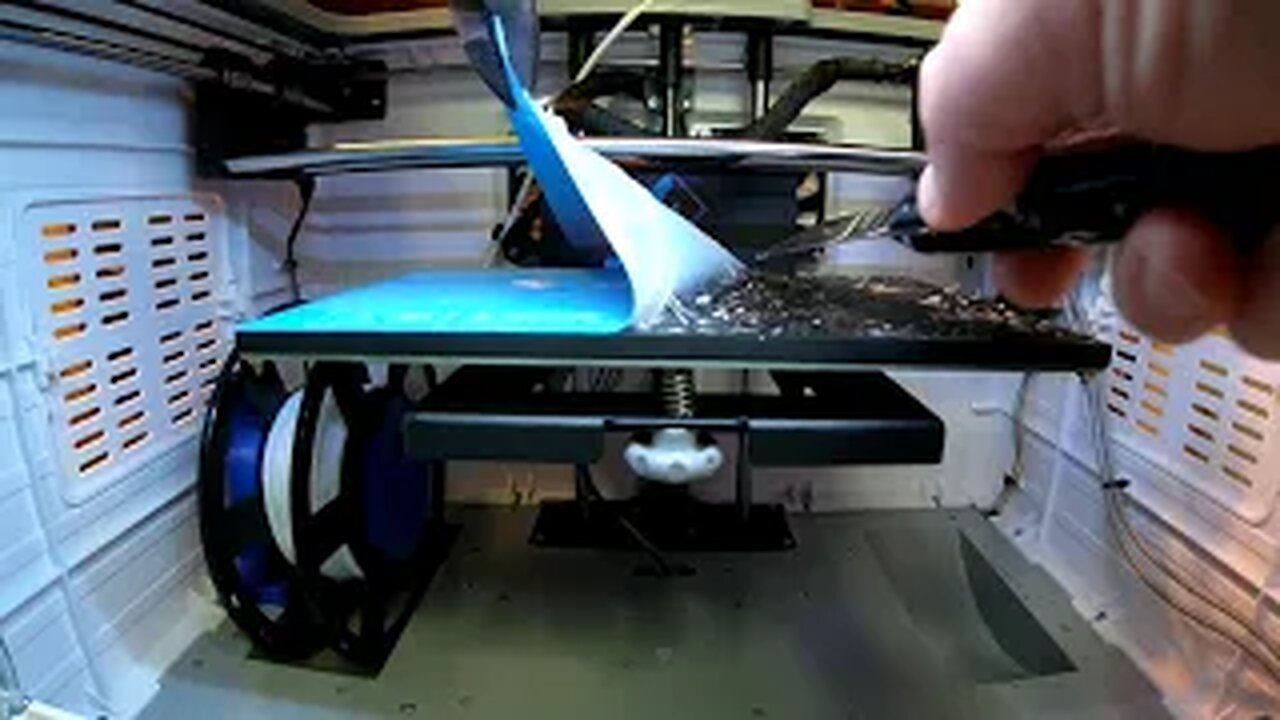 Flashforge Dreamer (NX) Replacing the 3d Printer Surface