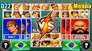 The King of Fighters '96: The Anniversary Edition (D22 Vs. Menna) [Brazil Vs. Brazil]