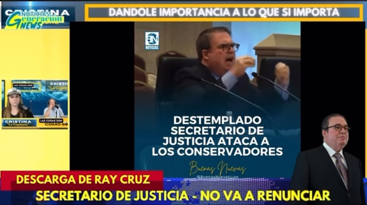 SECRETARIO DE JUSTICIA DE PR DOMINGO EMMANUELLI NO VA A RENUNCIAR!!!