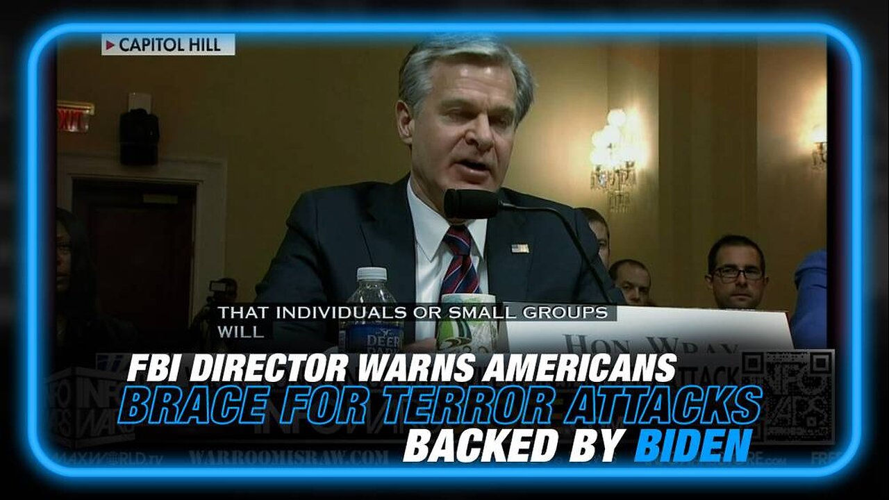 FBI Director Warns Americans to Brace for Islamic Terror Attacks Biden Backed