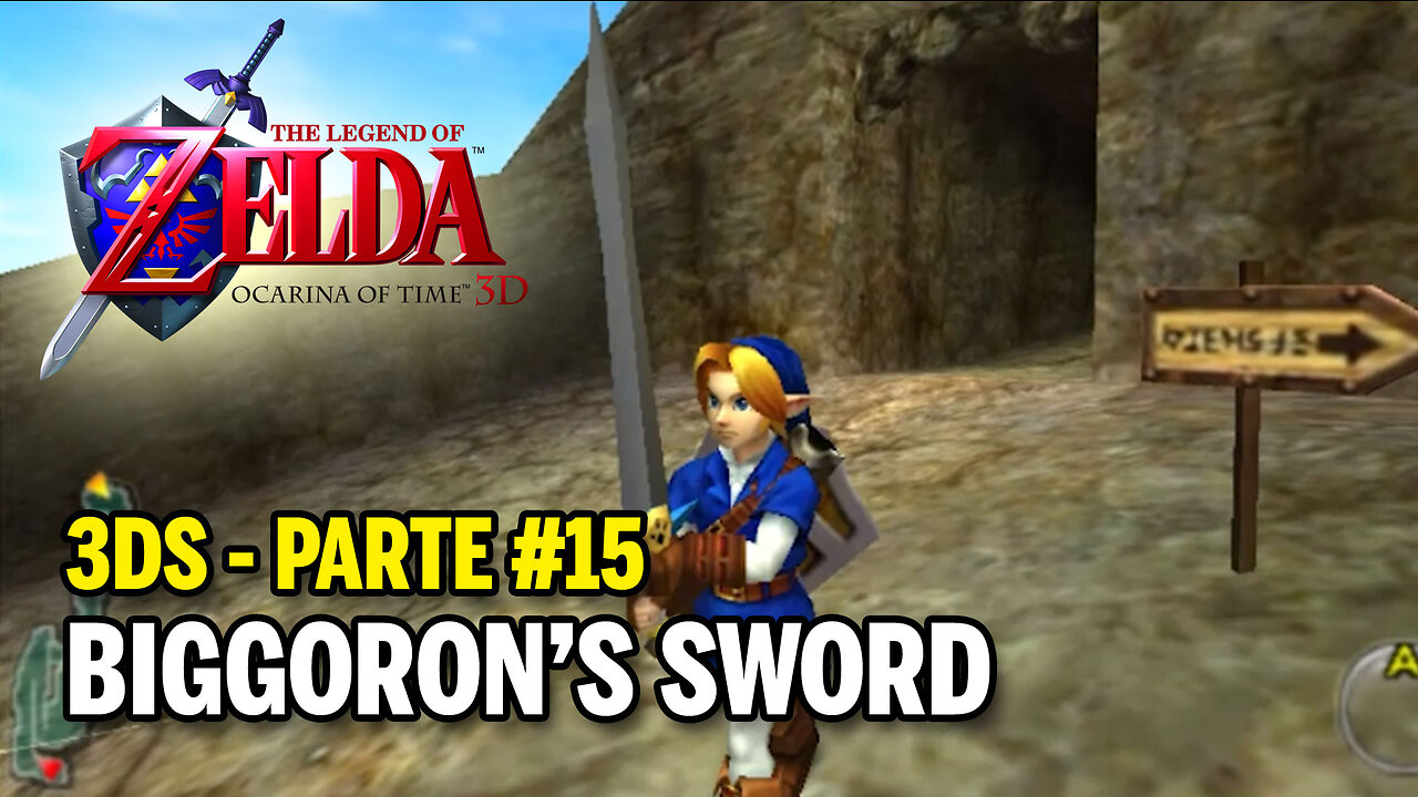 Legend of Zelda: Ocarina of Time (3DS) - Parte 15 - Biggoron’s Sword