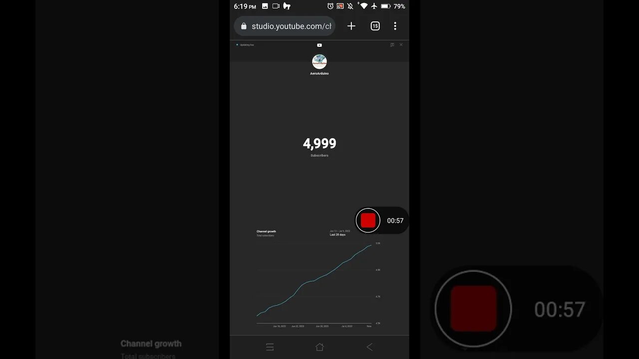 Watch Crazy Waiting 5000th Subscriber #AeroArduino