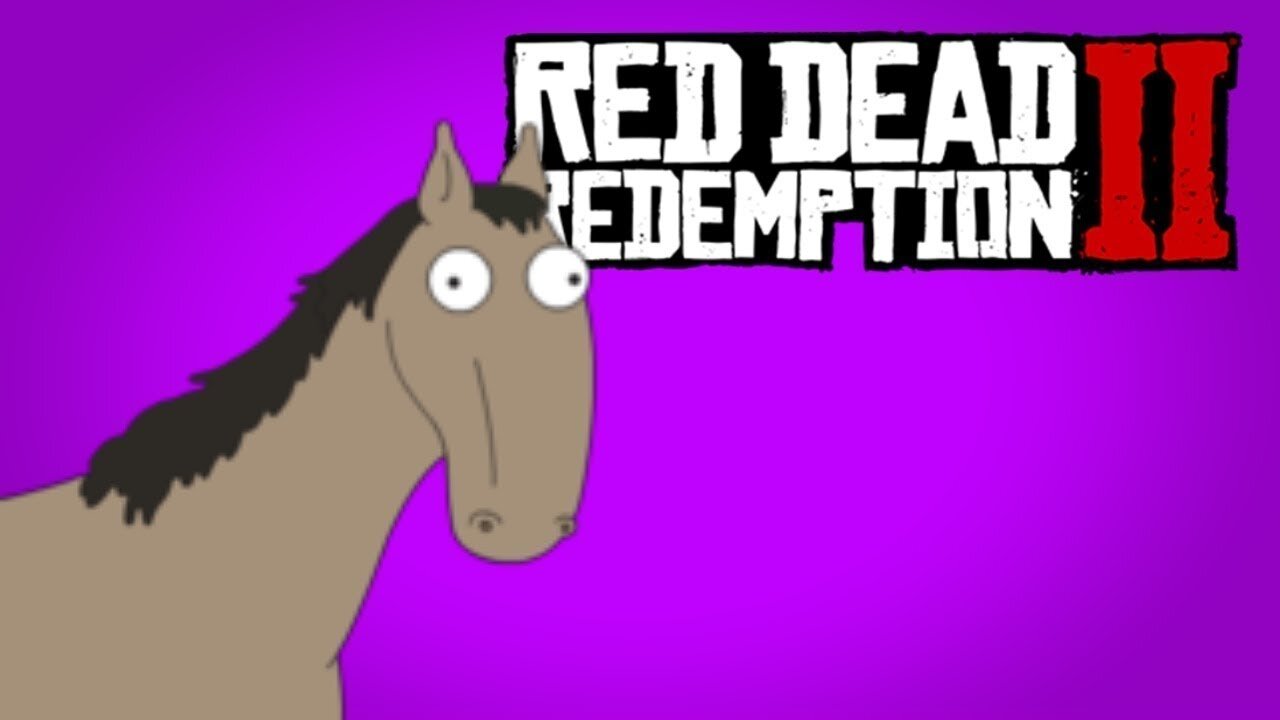 Red Dead 2 Online (Funny Moments) - HORSE!