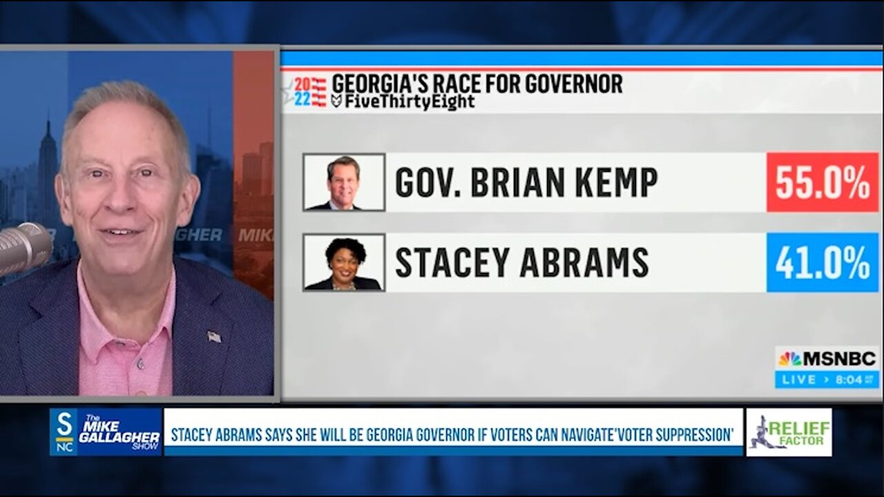 Stacey Abrams says she is trailing in the polls due to black men being the primary targets of misinformation