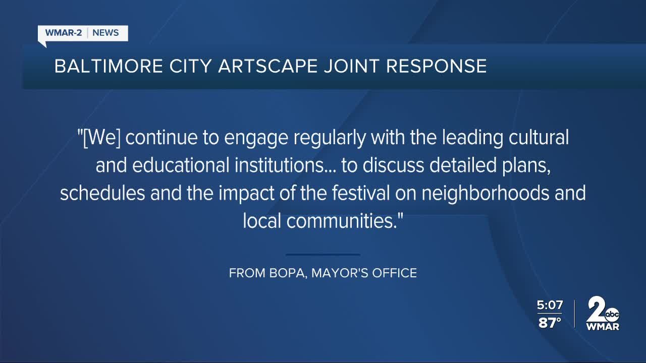 Concern over Artscape from Baltimore institutions involved in festival