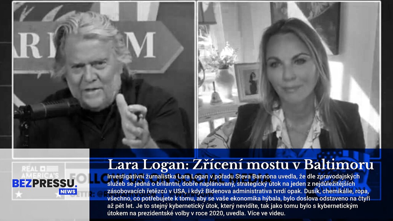 Lara Logan: Zřícení mostu v Baltimoru