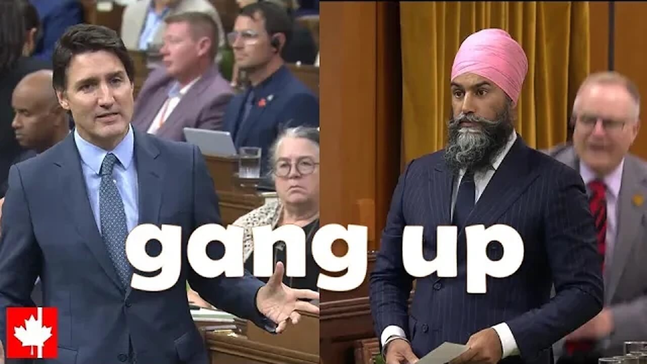 CHAOS in Commons as Singh & Trudeau GANG UP on Conservatives - on provincial politics