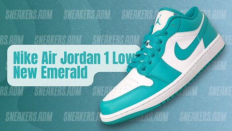 Nike Air Jordan 1 Low New Emerald (W) - DC0774-132 - @SneakersADM