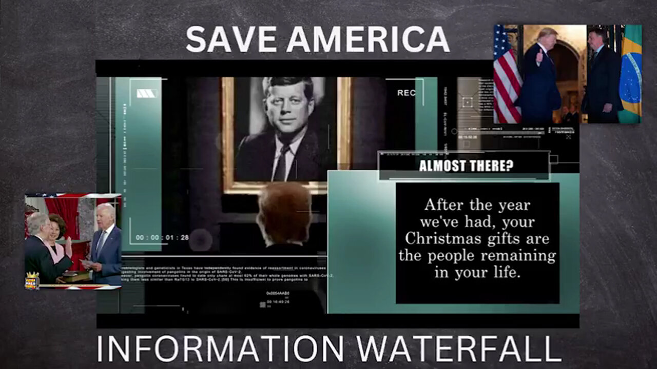 Q Drop Intel > Trump - JFK Jr "Save America"