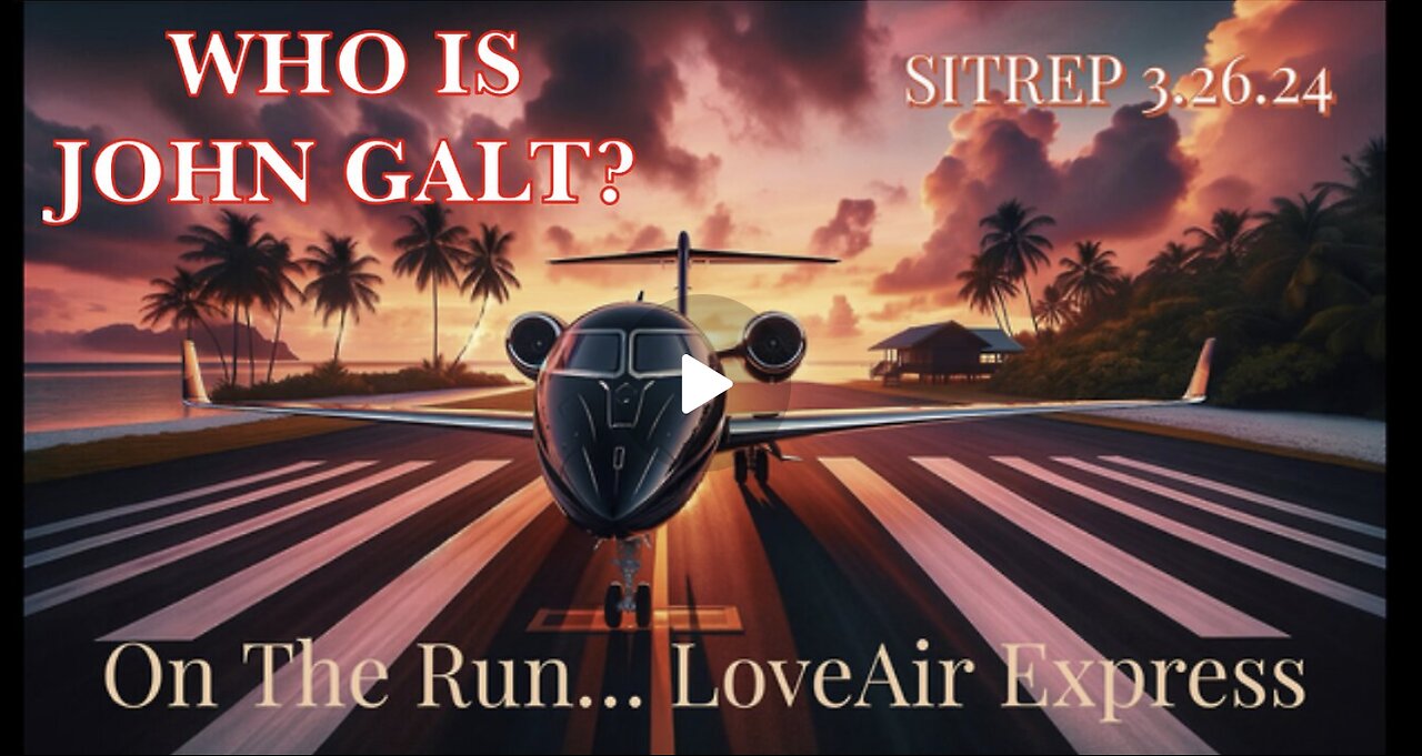 MONKEY WERX- P-DIDDY On The Run - Love Air Express - SITREP 3.26.24. TY JGANON, SGANON