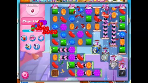 Candy Crush Level 5757 Talkthrough, 25 Moves 0 Boosters