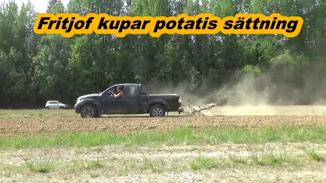 Fritjof kupar potatissättning - Government stole my tractor