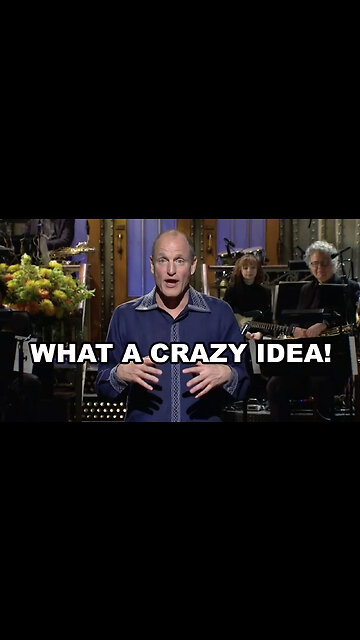 WHAT A CRAZY IDEA! - Woody Harrelson's SNL Monologue