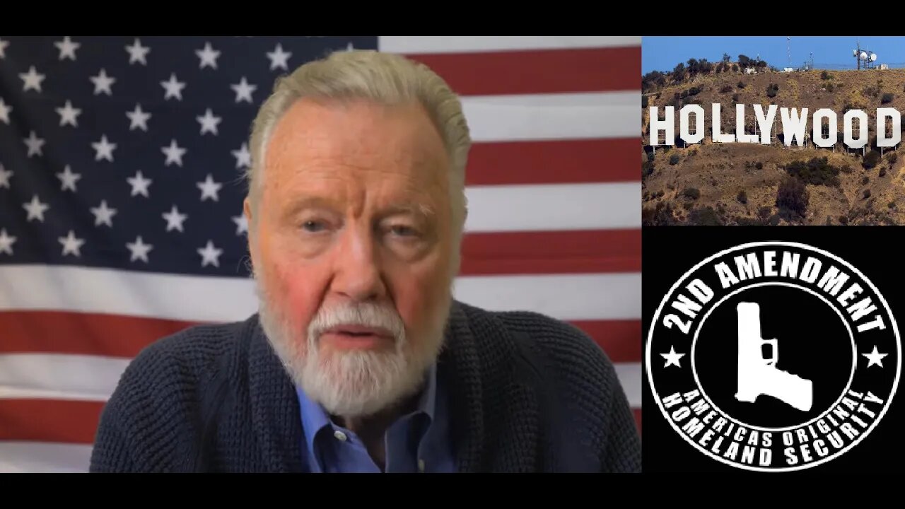 Mainstream Media Employs Their Hollywood Conservative JON VOIGHT to Preach to You GUN CONTROL