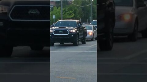 #gangstalking They're communicating with each other in traffic.