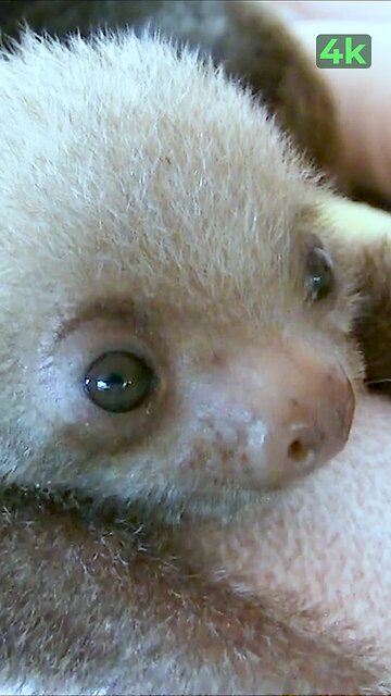 CUTE Baby Sloth Sound