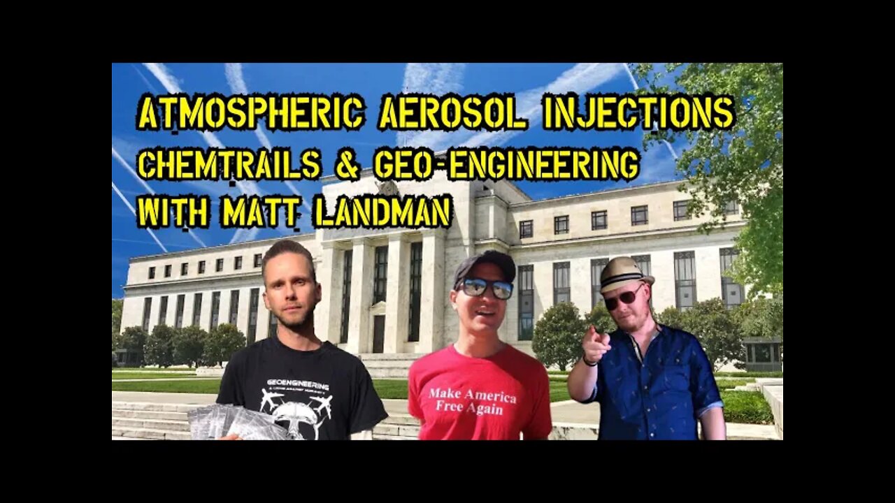 TJS ep48: Atmospheric aerosol injections, Chemtrails & Geo-engineering with Matt Landman