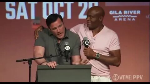 Anderson Silva asks Chael Sonnen why he never came to his house for BBQ