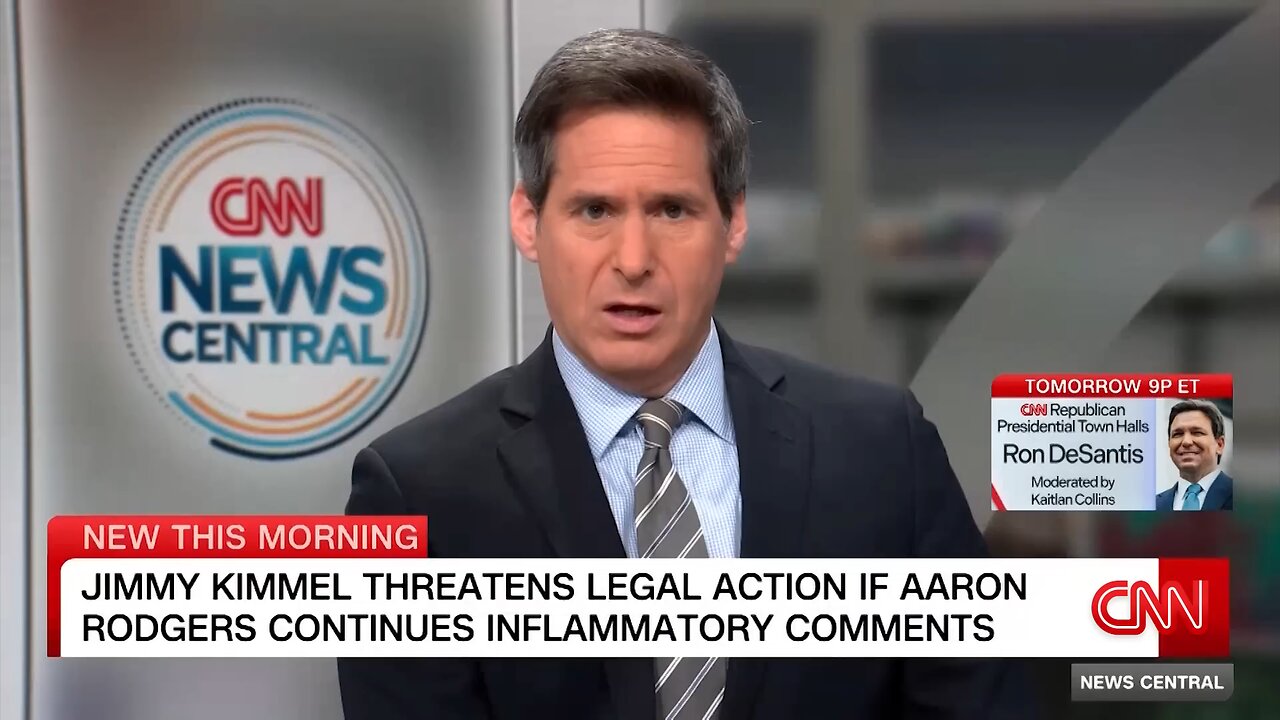 Jimmy Kimmel threatens to sue Aaron Rodgers after Epstein remark